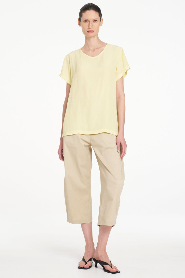 MELA PURDIE PANTS CROP BARREL PANT - F41910003
