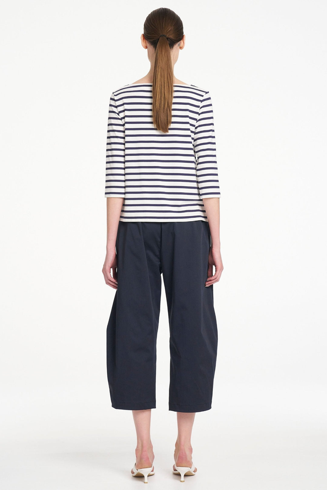 MELA PURDIE PANTS CROP BARREL PANT - F41910003