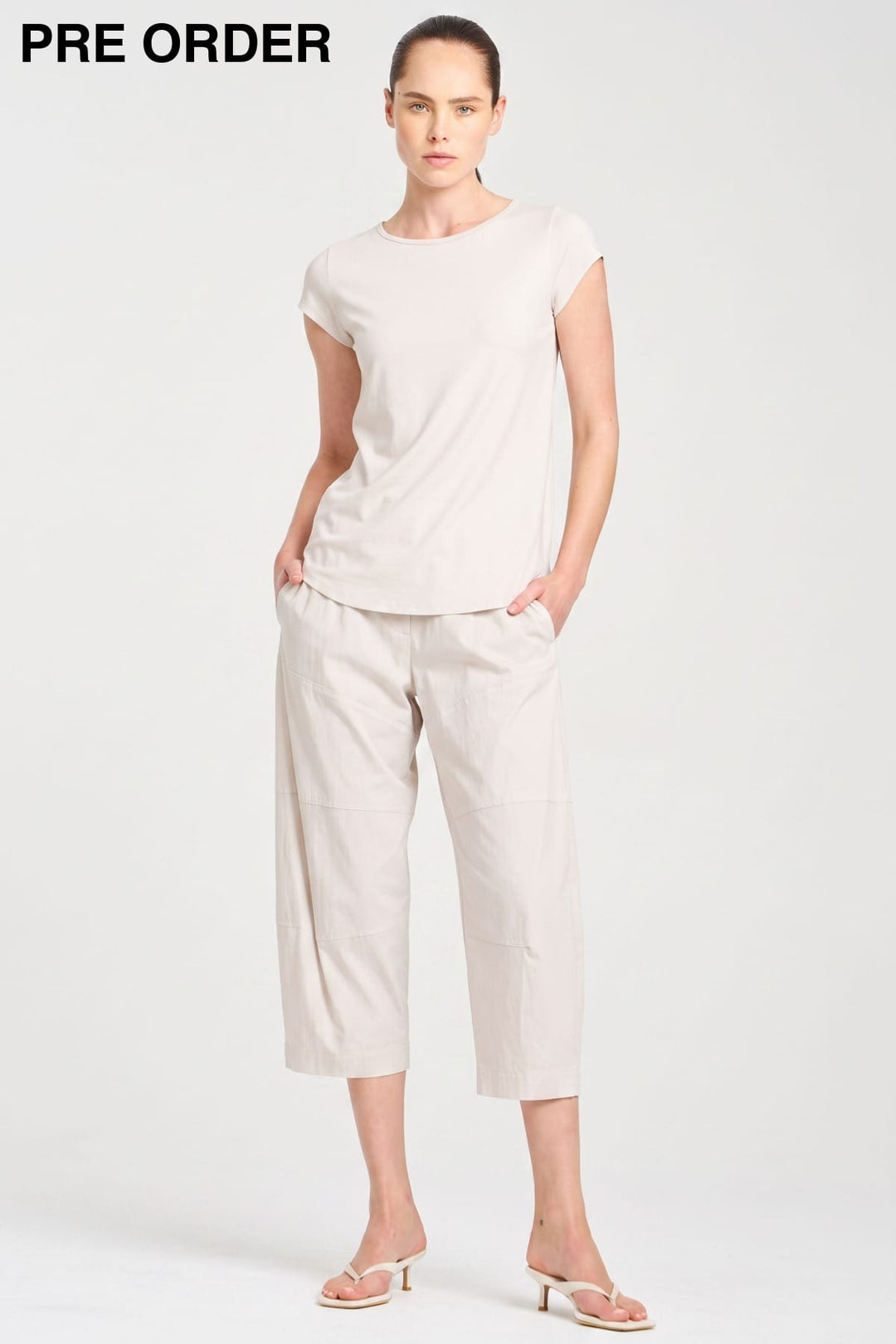 MELA PURDIE PANTS CROPPED TUSCAN PANT - F651513