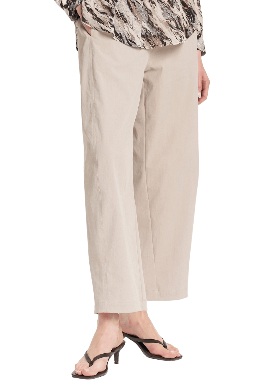 MELA PURDIE PANTS FAWN / 8 BARREL LEG PANT - F41610002