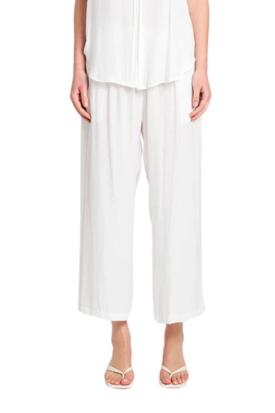 MELA PURDIE PANTS WHITE / 8 PACE PANT - F671740