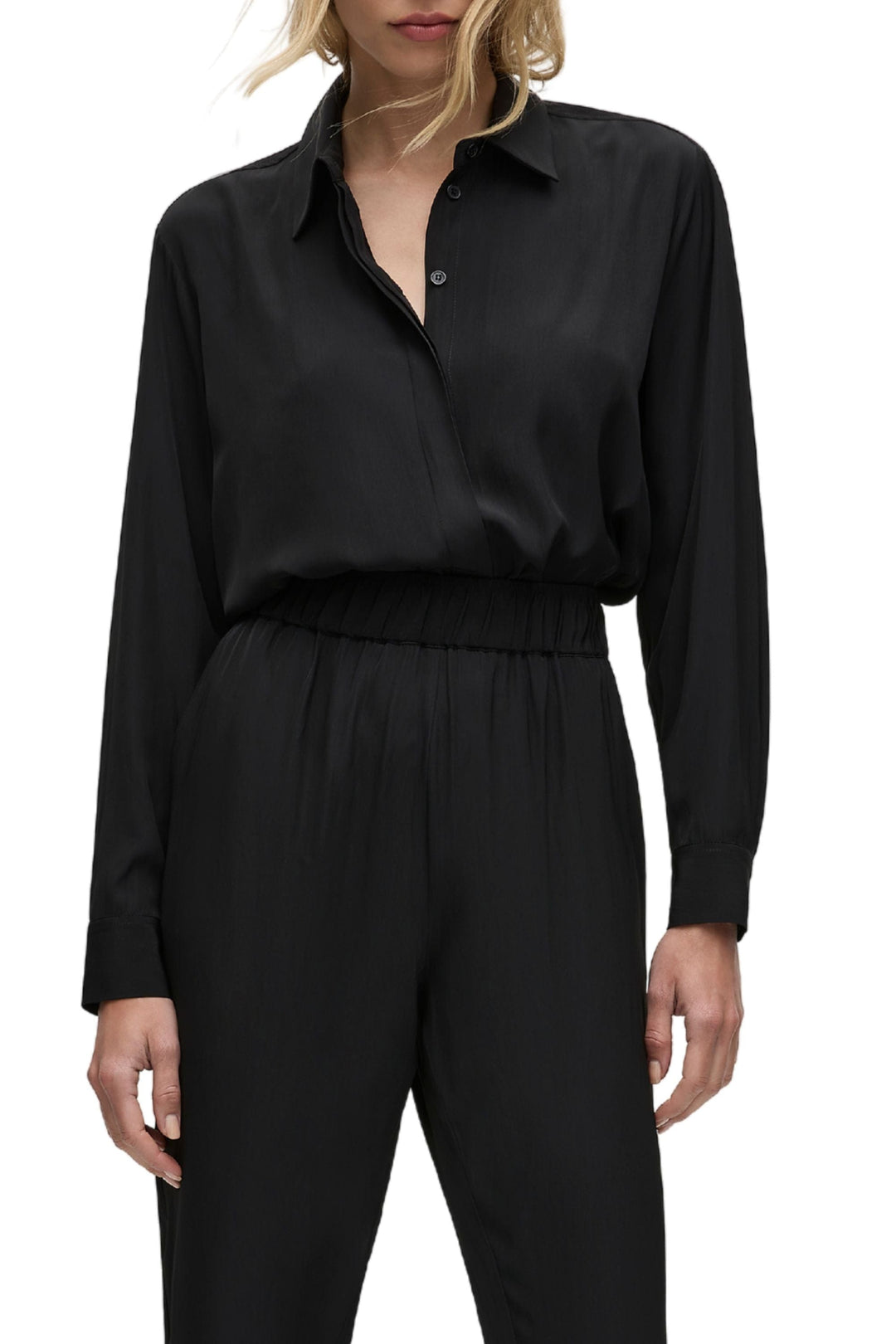 MELA PURDIE SHIRT 6 / BLACK SOFT SHIRT - F672822