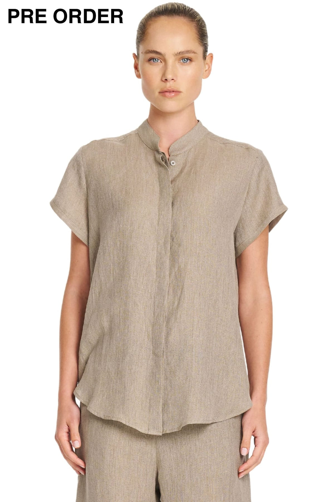 MELA PURDIE SHIRT 8 / STUCCO STAND SHIRT - F4188629