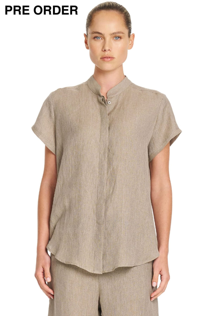 MELA PURDIE SHIRT 8 / STUCCO STAND SHIRT - F4188629