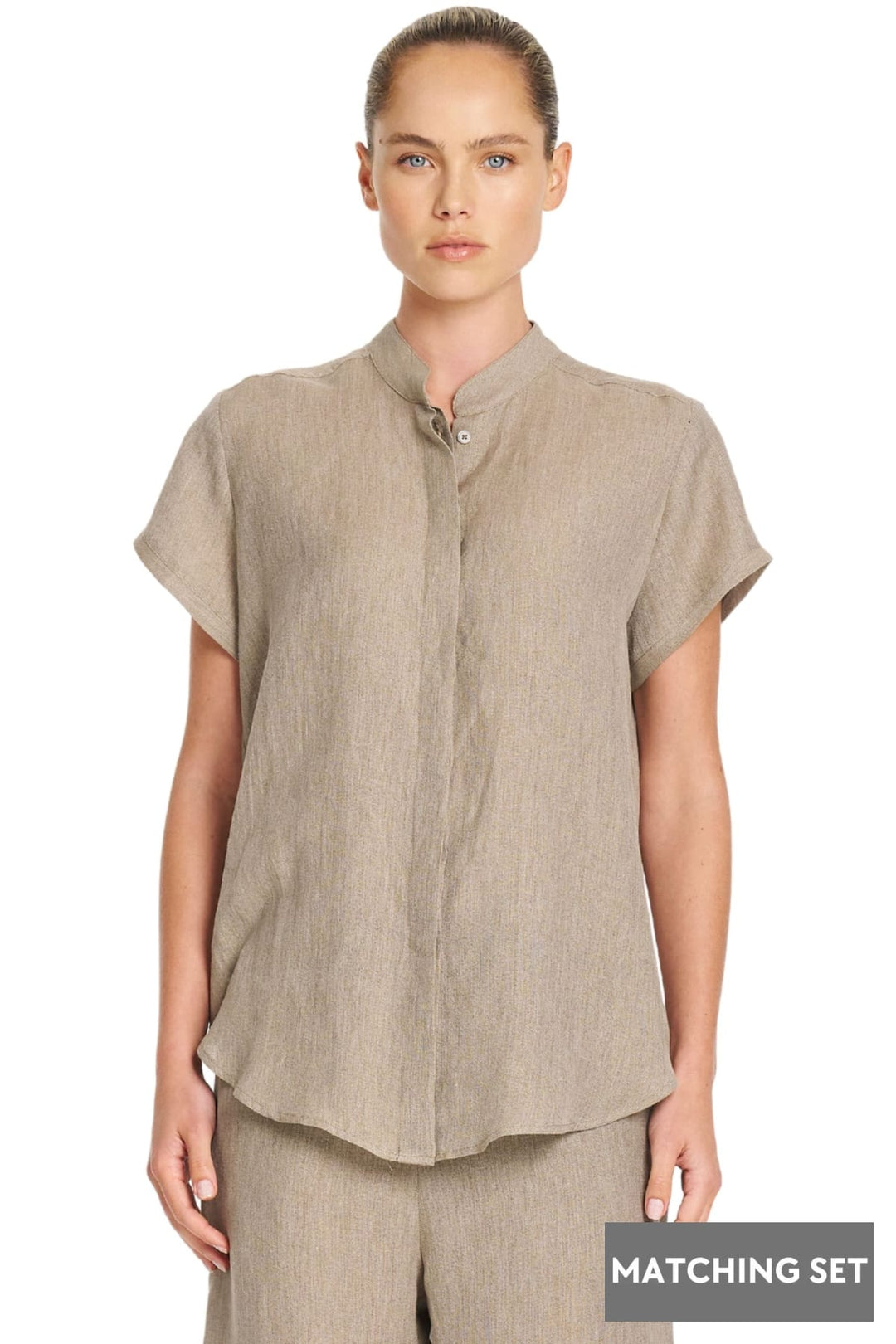 MELA PURDIE SHIRT 8 / STUCCO STAND SHIRT - F4188629