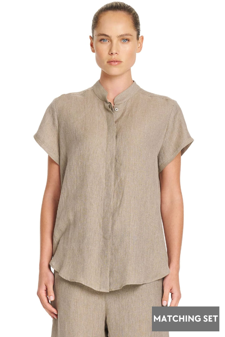 MELA PURDIE SHIRT 8 / STUCCO STAND SHIRT - F4188629