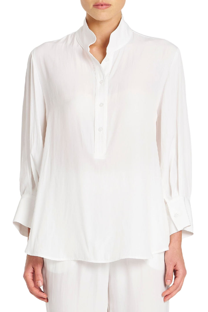 MELA PURDIE SHIRT 8 / WHITE RESORT SHIRT - F678706