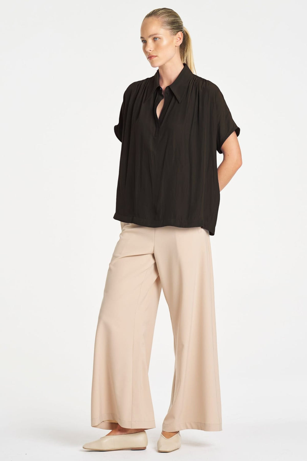 MELA PURDIE SHIRT ATRIUM SHELL - F6780041