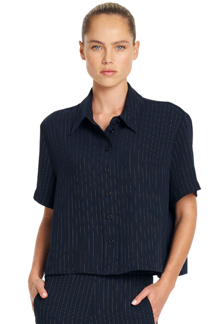 MELA PURDIE SHIRT CROP SHIRT - F7344244