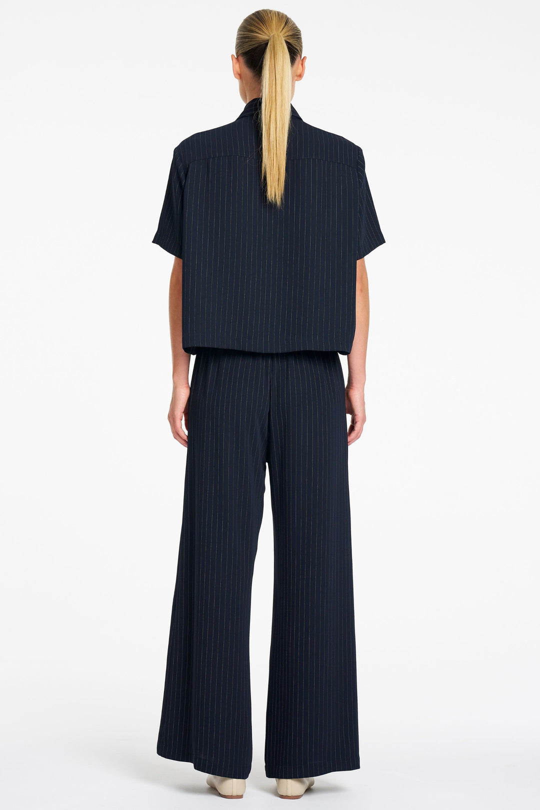 MELA PURDIE SHIRT CROP SHIRT - F7344244