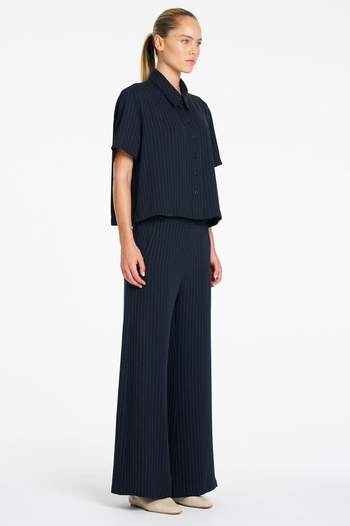 MELA PURDIE SHIRT CROP SHIRT - F7344244