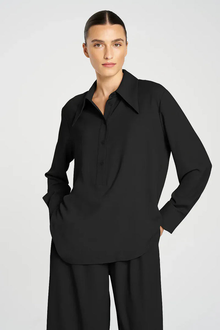 MELA PURDIE SHIRT DENIER PEAK SHIRT - F6028737