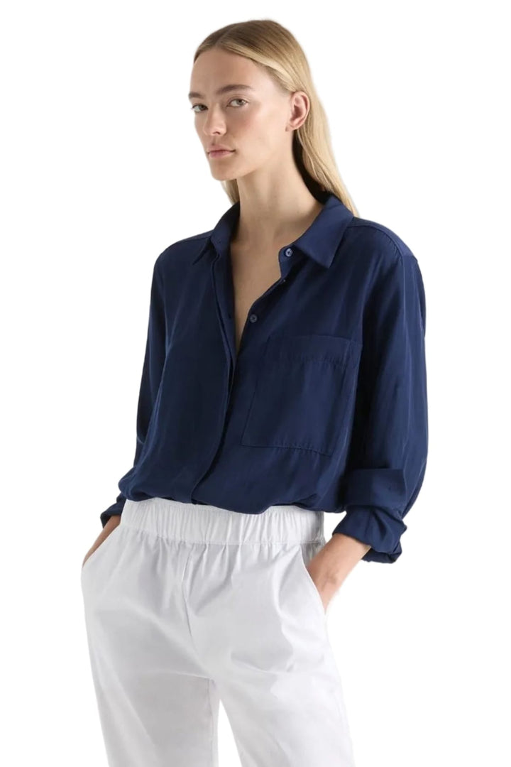 MELA PURDIE SHIRT DENIM / 8 SINGLE POCKET SHIRT - F677741