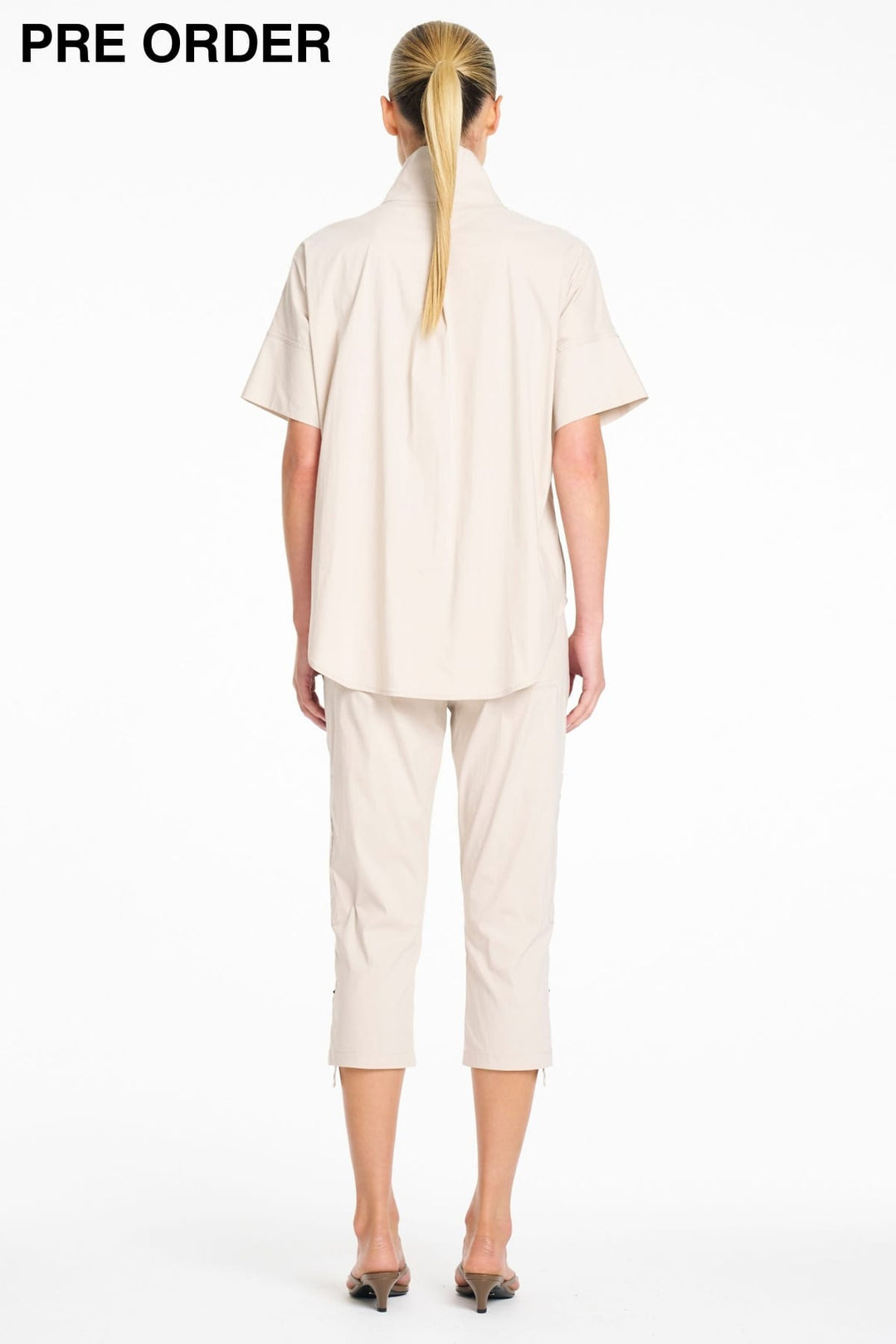 MELA PURDIE SHIRT HALF ZIP SHIRT - F658572