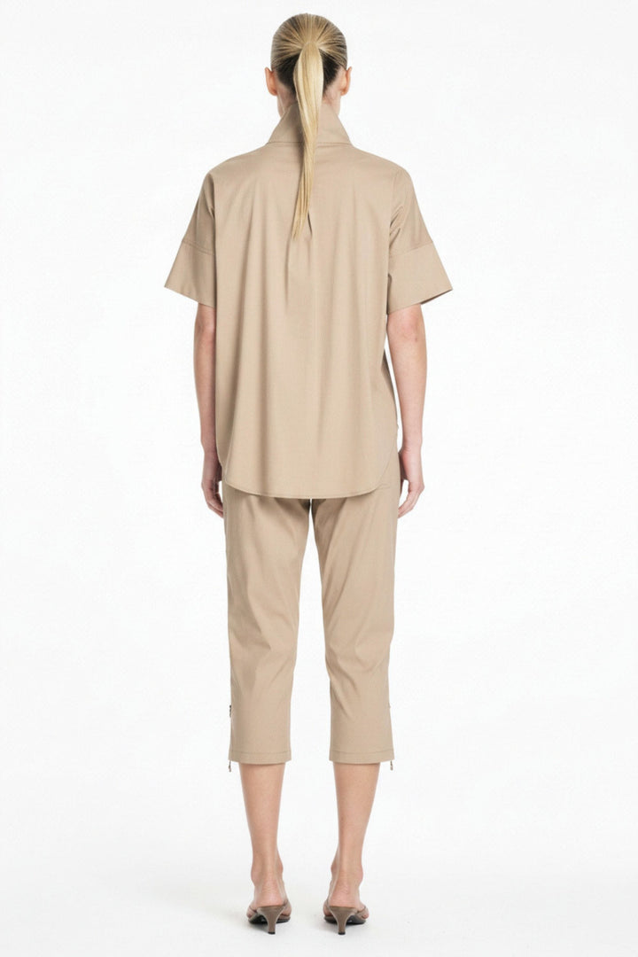 MELA PURDIE SHIRT HALF ZIP SHIRT - F658572