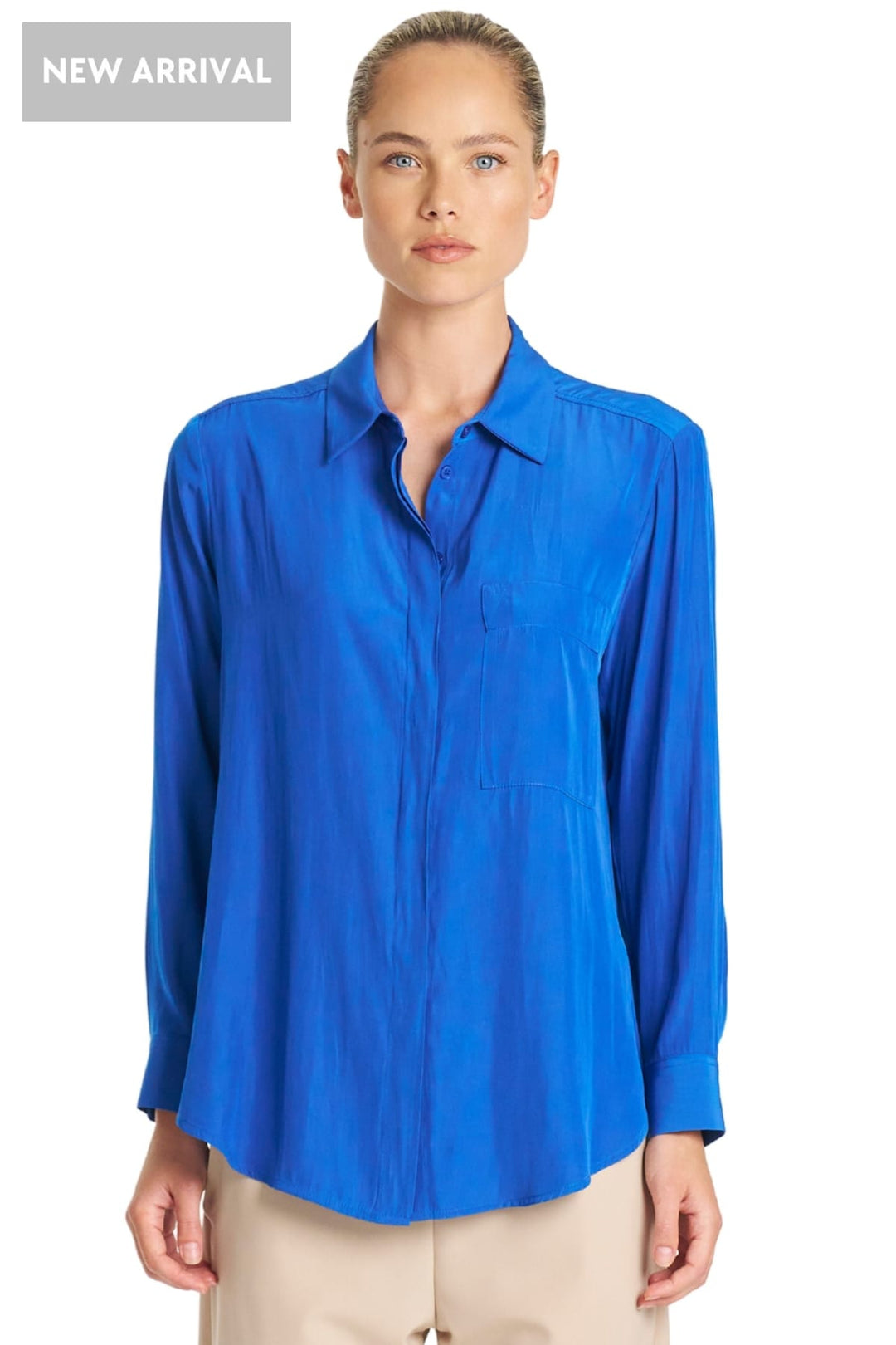 MELA PURDIE SHIRT LAGOON / 8 SINGLE POCKET SHIRT - F677741
