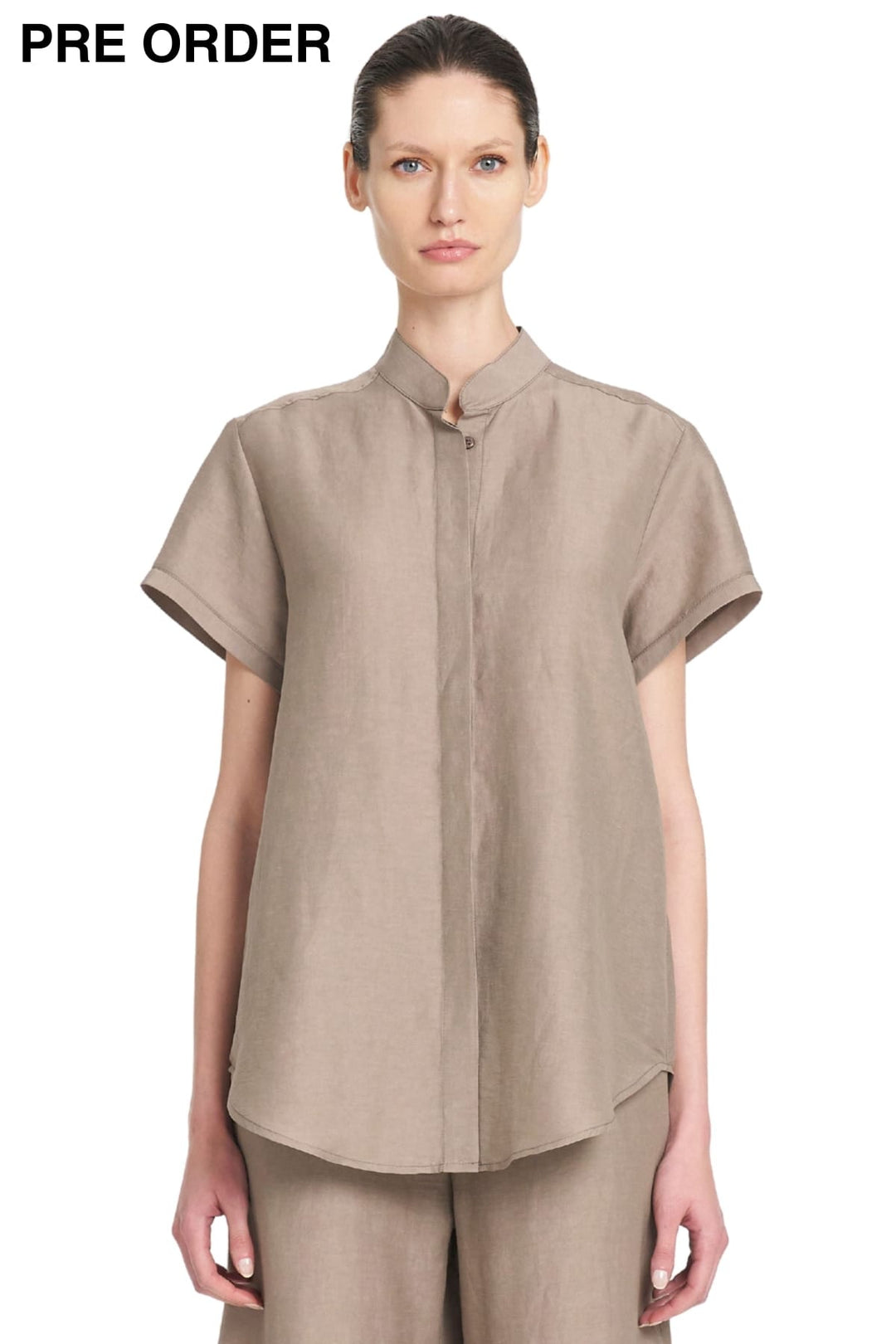 MELA PURDIE SHIRT SOFT STAND SHIRT - F6288629