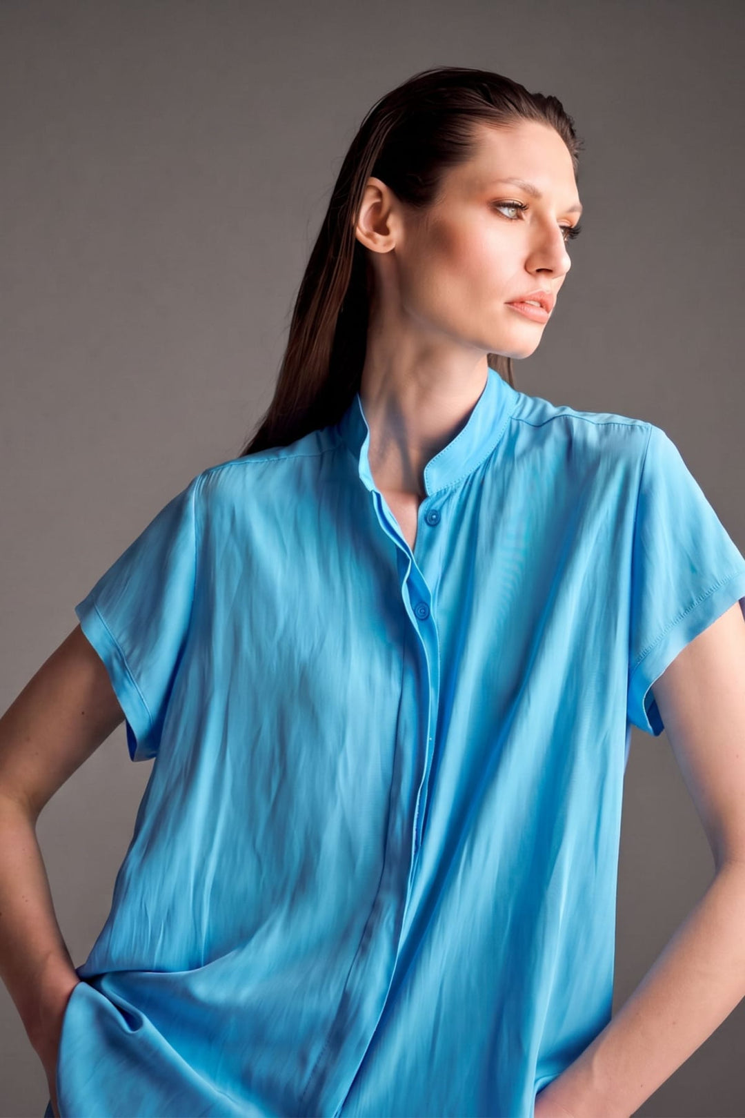 MELA PURDIE SHIRT SOFT STAND SHIRT - F678629