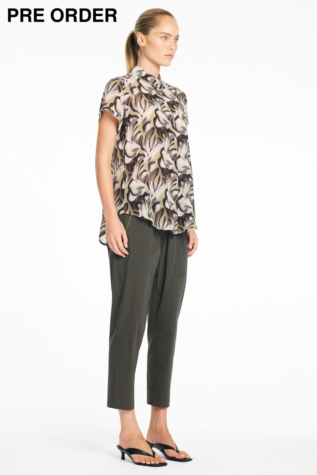 MELA PURDIE SHIRT SOFT STAND SHIRT - F8648629