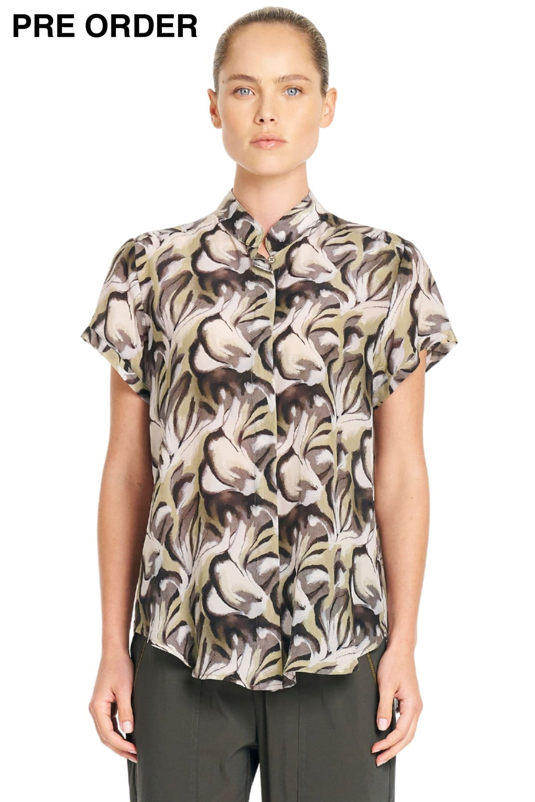 MELA PURDIE SHIRT SOFT STAND SHIRT - F8648629