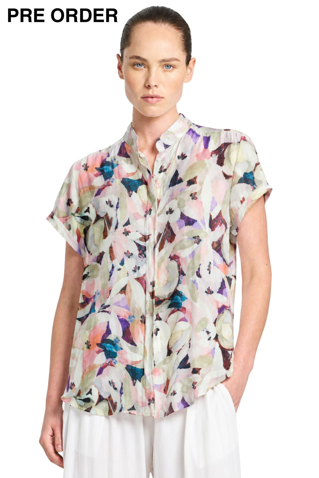 MELA PURDIE SHIRT SOFT STAND SHIRT - F8718629