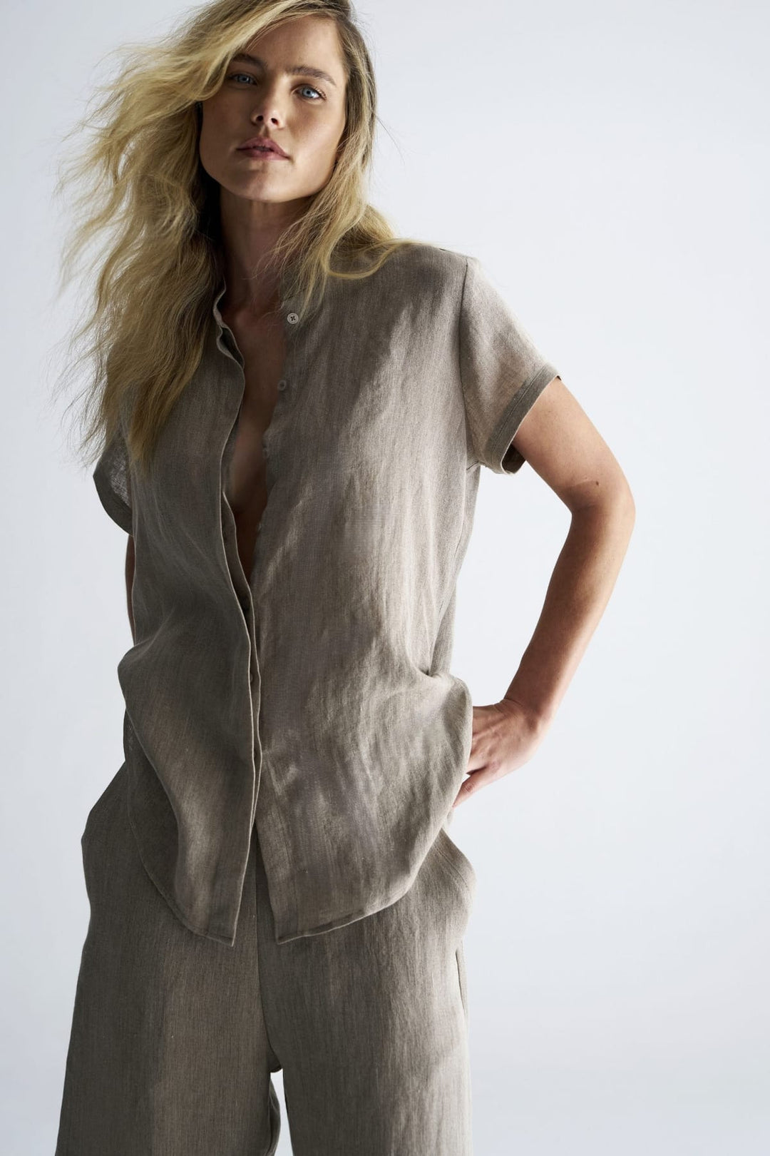 MELA PURDIE SHIRT STAND SHIRT - F4188629