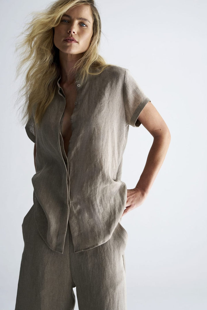 MELA PURDIE SHIRT STAND SHIRT - F4188629