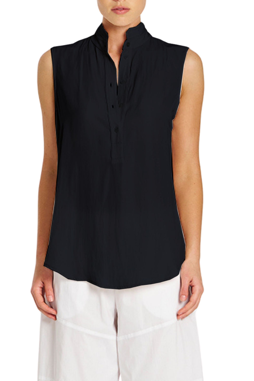 MELA PURDIE TOP 8 / BLACK TAB SLIDE TANK - F678146