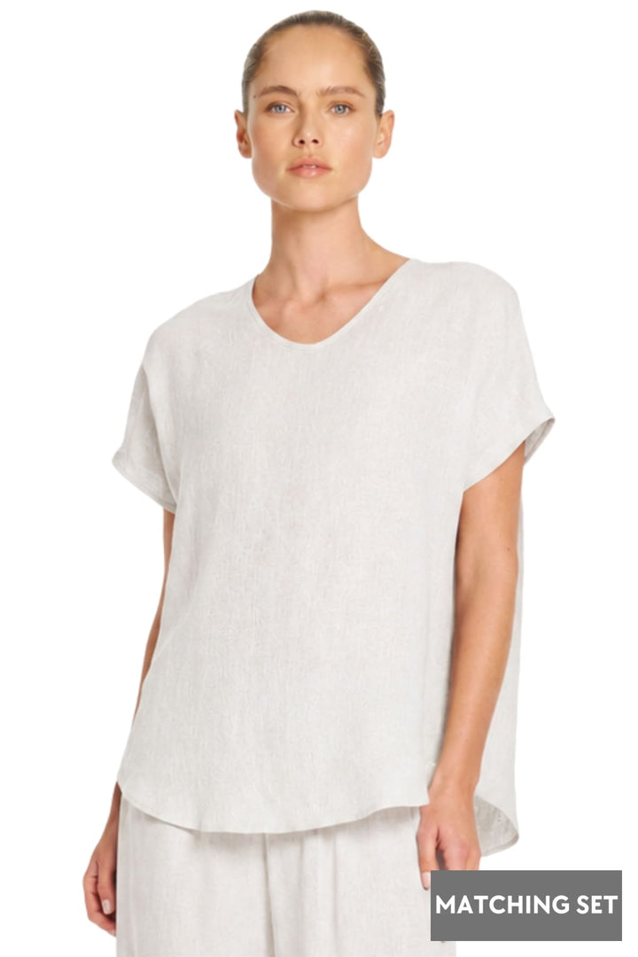 MELA PURDIE TOP 8 / SHALE NEO SHELL TOP - F41880097