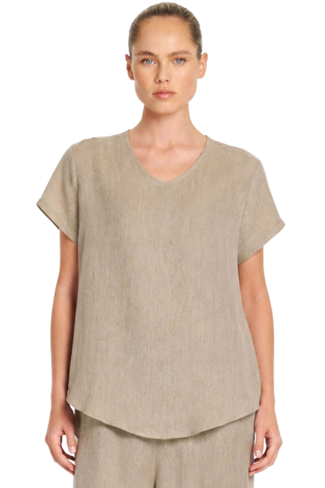 MELA PURDIE TOP 8 / STUCCO NEO SHELL TOP - F41880097