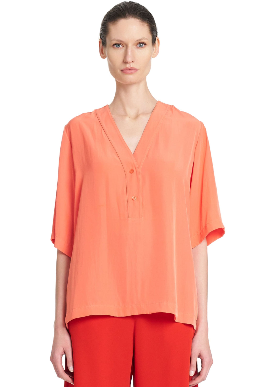 MELA PURDIE TOP 8 / TANGERINE TAB PLAZA - F6780057