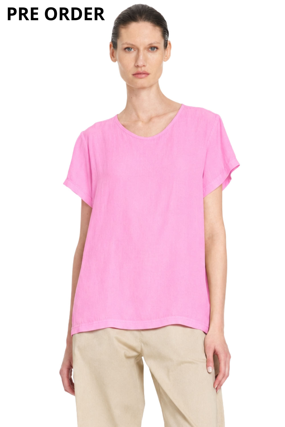 MELA PURDIE TOP 8 / VIVID-PINK TRAVEL T - F672203