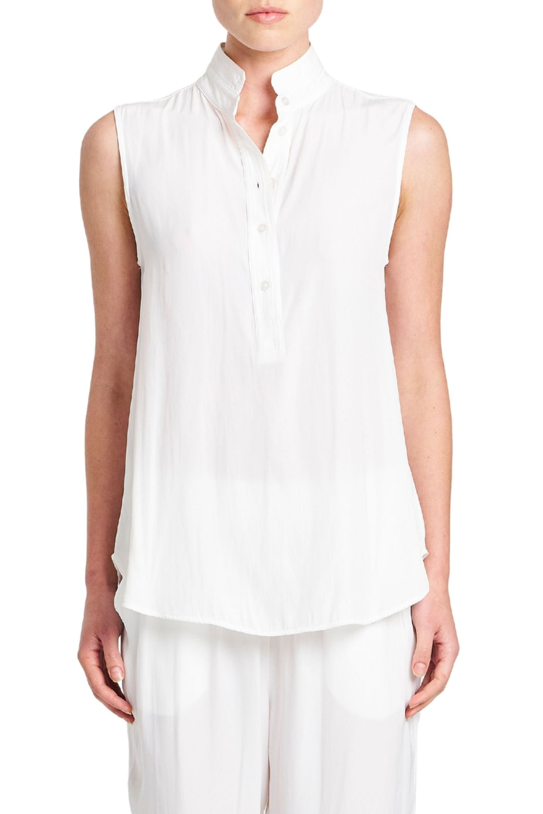 MELA PURDIE TOP 8 / WHITE TAB SLIDE TANK - F678146