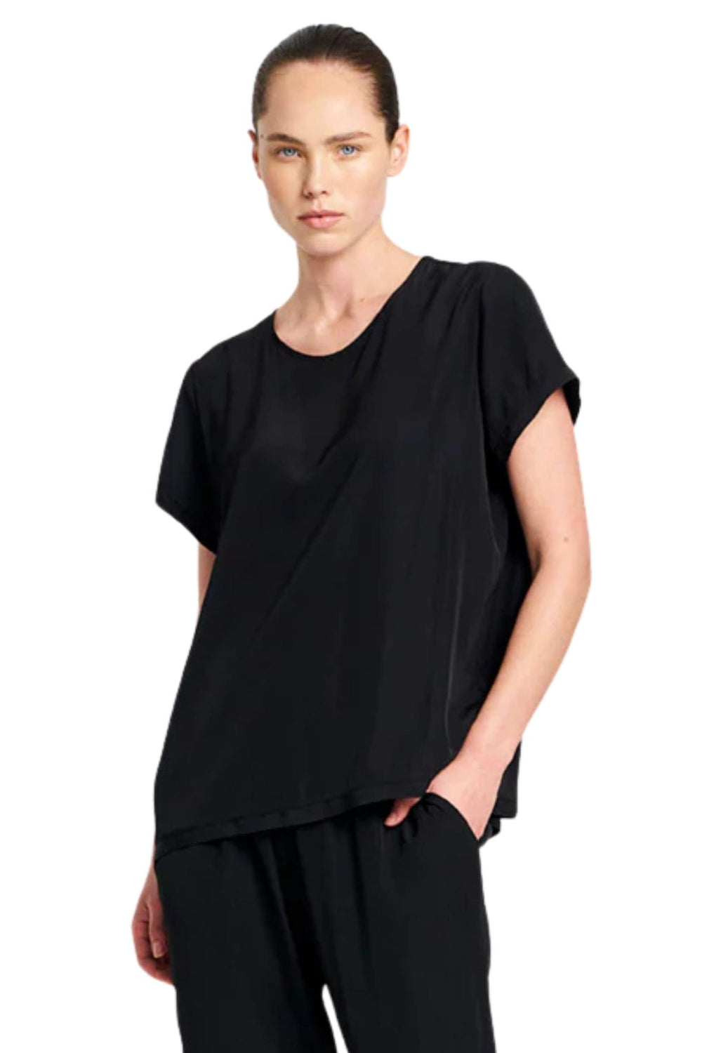 MELA PURDIE TOP BLACK / 6 TRAVEL T - F672203