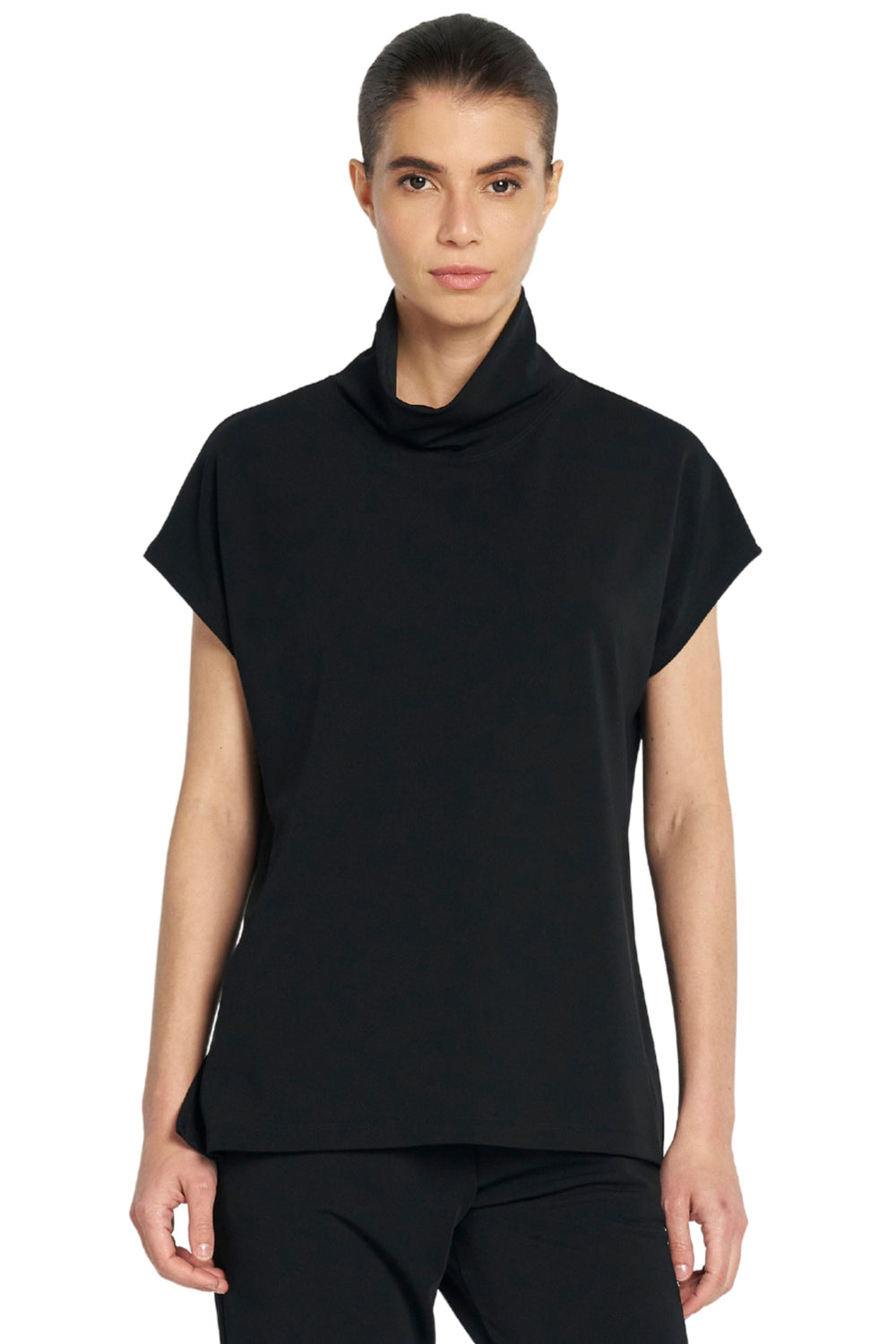 MELA PURDIE TOP BLACK / 8 FUNNEL SHELL - F0078233