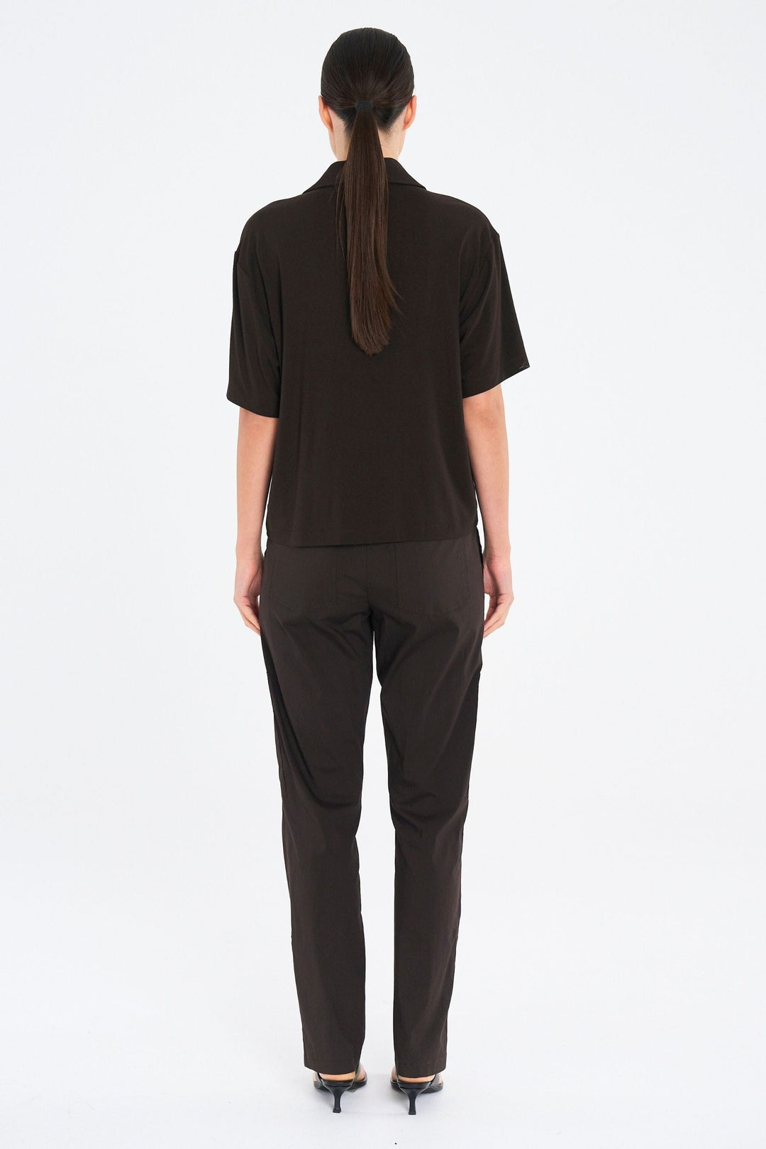 MELA PURDIE TOP BOX TEE POLO - F018894
