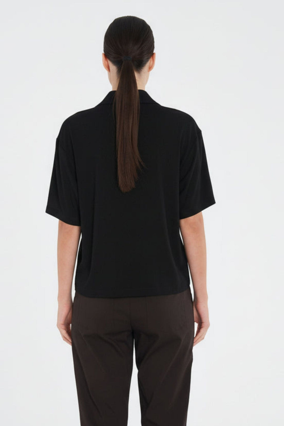 MELA PURDIE TOP BOX TEE POLO - F018894