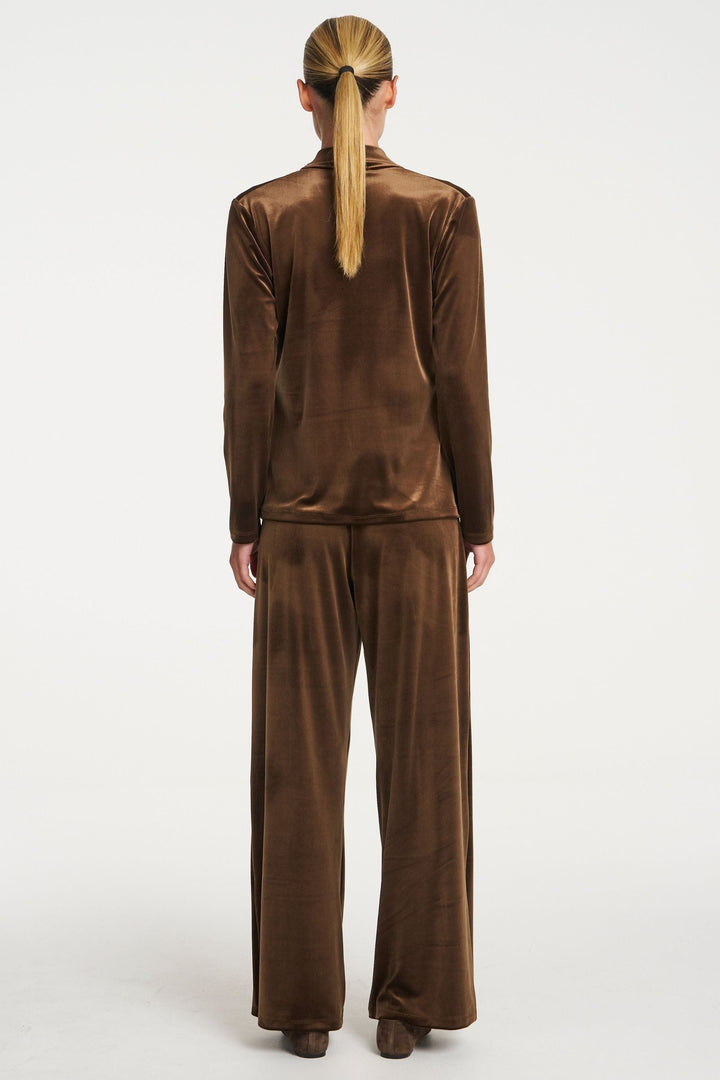 MELA PURDIE TOP DRAPE TOP - F3108971