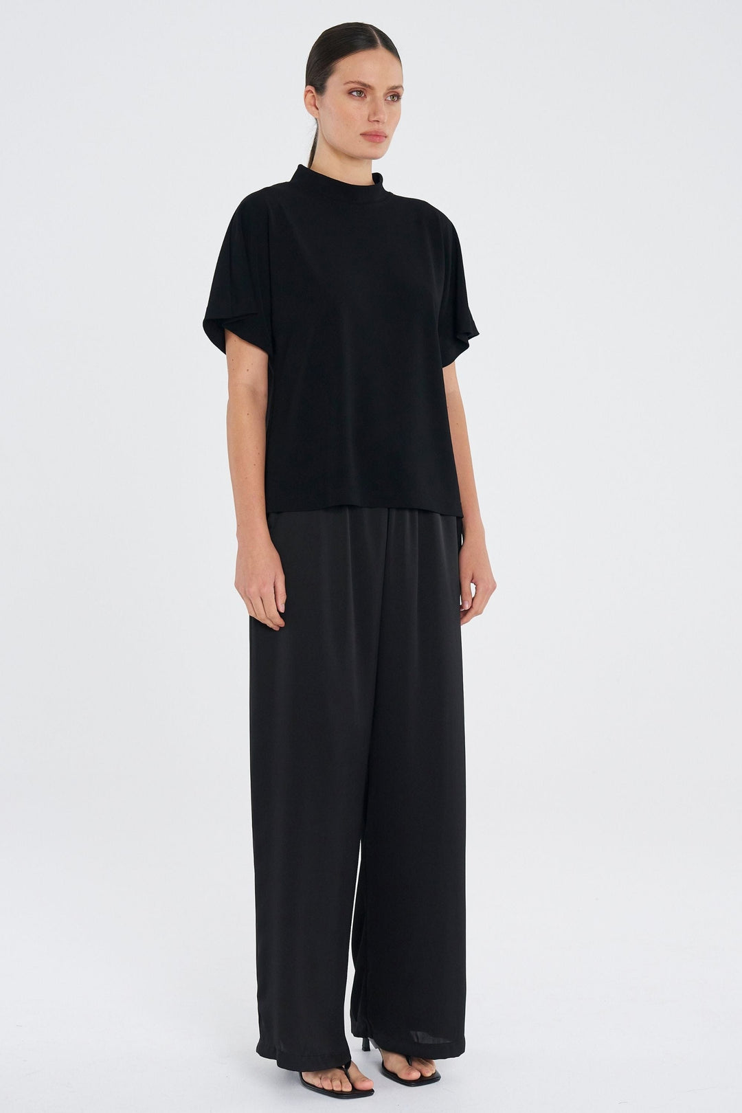 MELA PURDIE TOP FLUTE SHELL - F0078922
