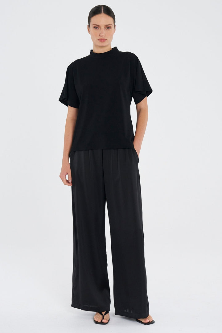 MELA PURDIE TOP FLUTE SHELL - F0078922