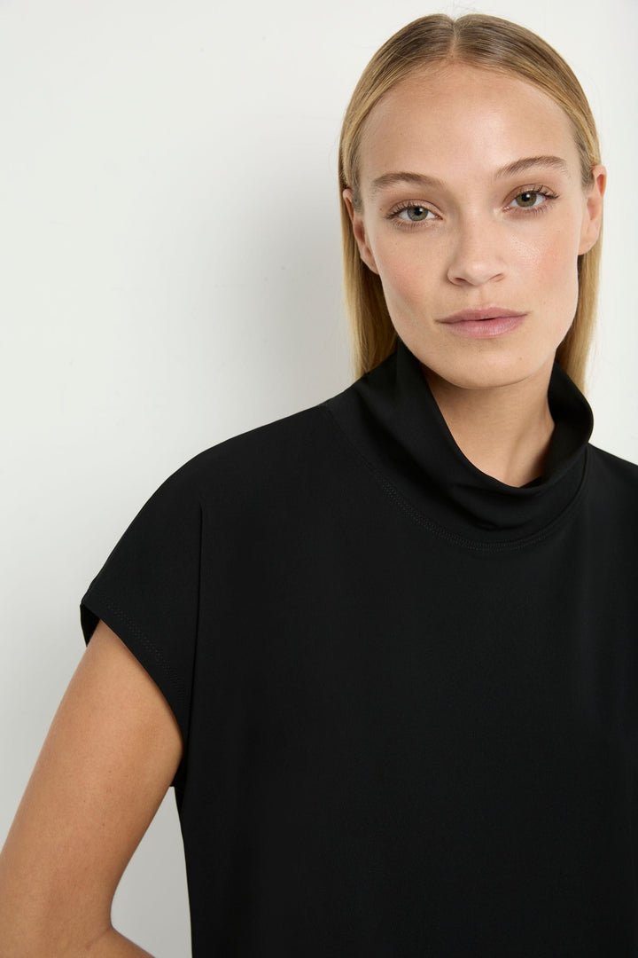 MELA PURDIE TOP FUNNEL SHELL - F0078233