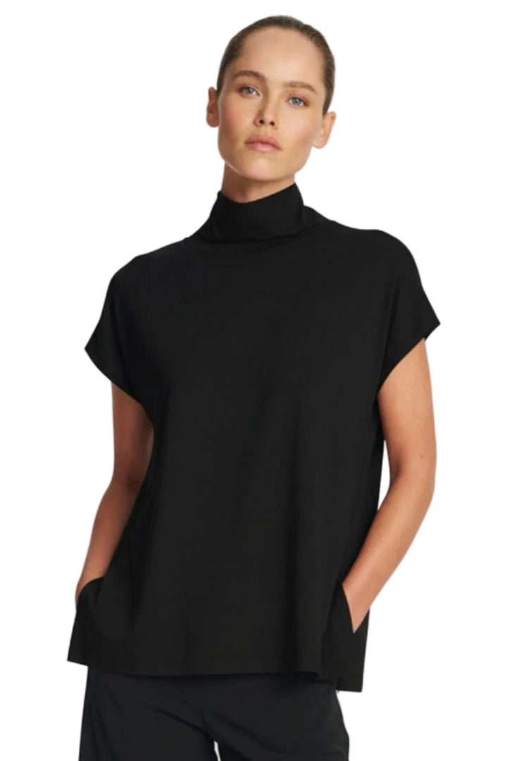 MELA PURDIE TOP FUNNEL SHELL - F018233