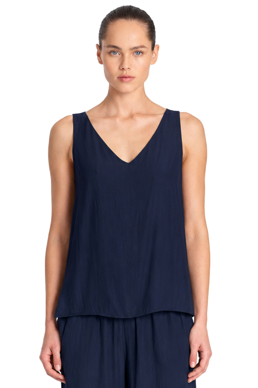 MELA PURDIE TOP NAVY / 8 AUDREY TANK - F672703