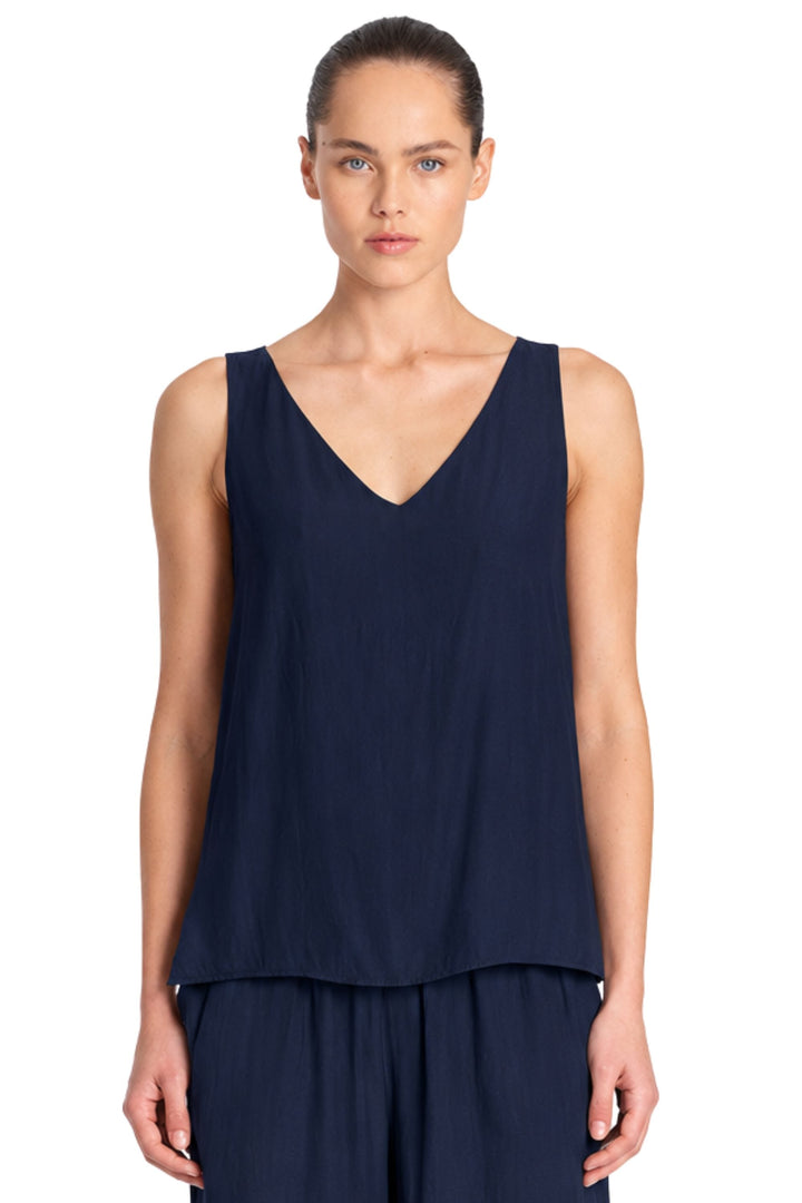 MELA PURDIE TOP NAVY / 8 AUDREY TANK - F672703