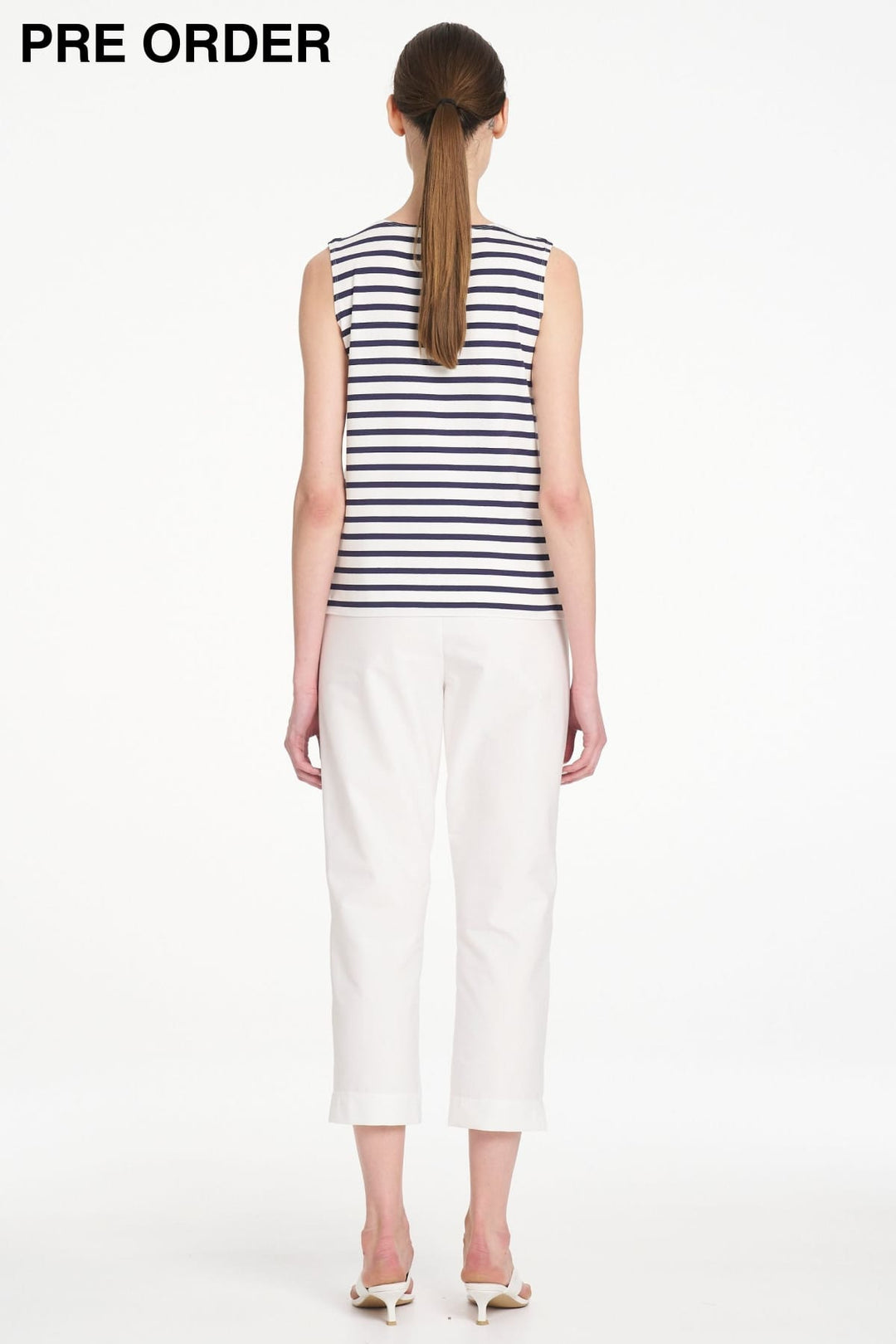 MELA PURDIE TOP PALAZZO SHELL - F541284