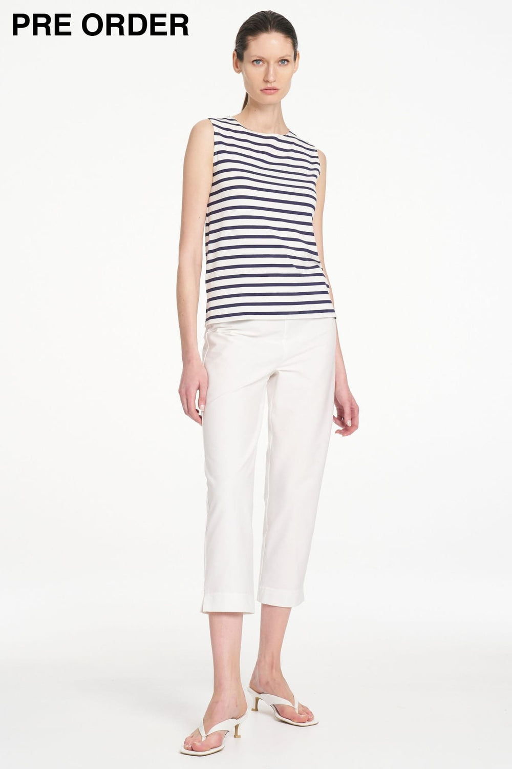 MELA PURDIE TOP PALAZZO SHELL - F541284
