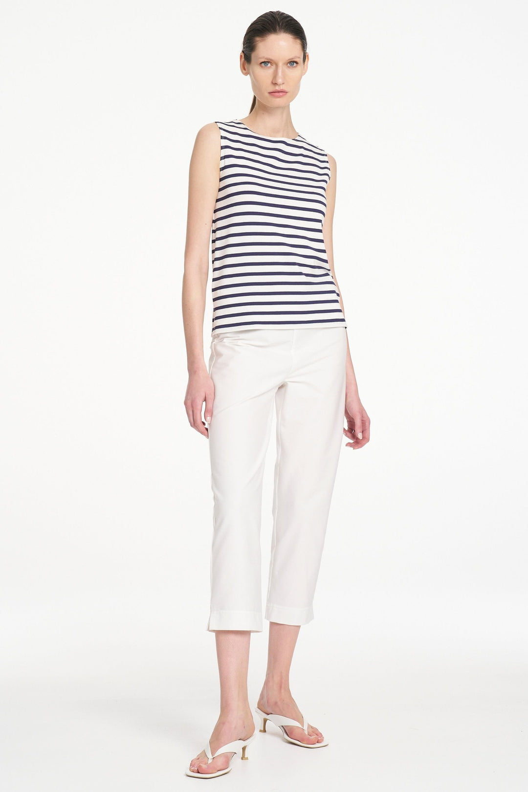 MELA PURDIE TOP PALAZZO SHELL - F541284