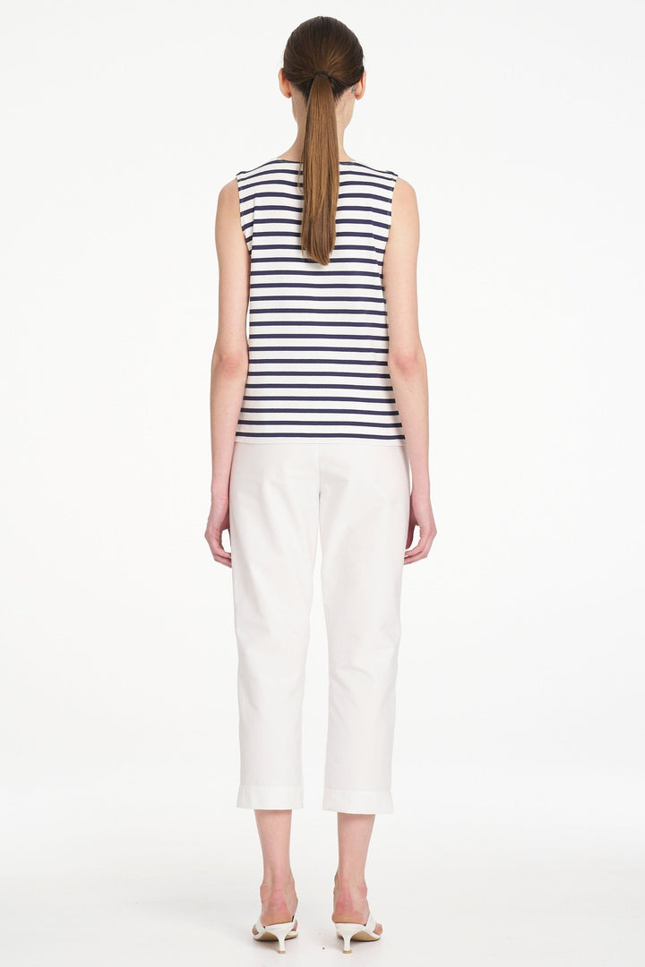 MELA PURDIE TOP PALAZZO SHELL - F541284