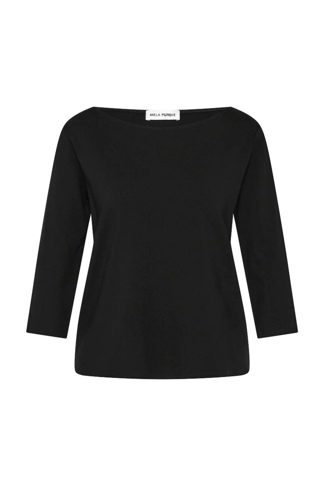 MELA PURDIE TOP RELAXED BOAT NECK - F012630