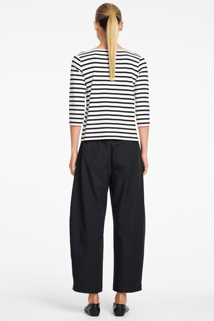 MELA PURDIE TOP RELAXED BOAT NECK - F5412630